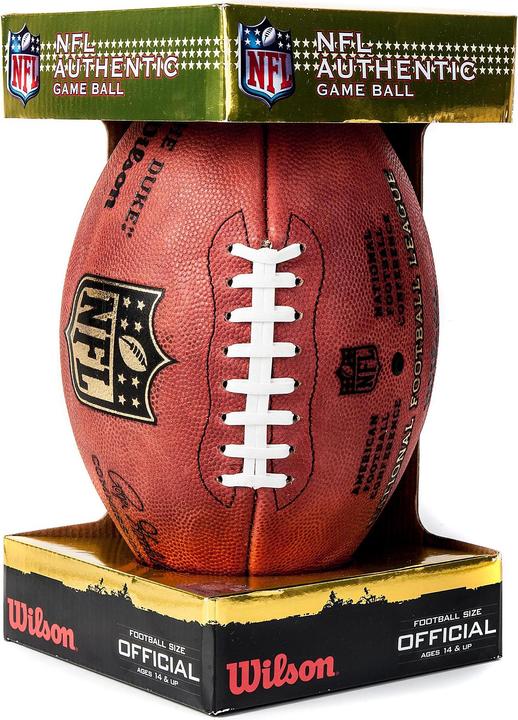 Wilson NFL Duke Game Leather