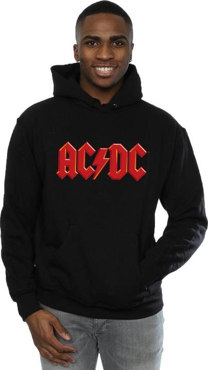 Immagine prodotto AC/DC Red Logo Felpa con Cappuccio Uomo (3XL)