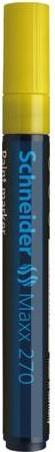 Actual product image Schneider Paint marker Maxx 270 1-3mm yellow (Yellow, 3 mm, 1 x)