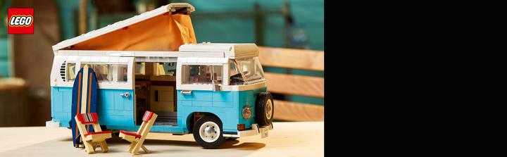 Immagine prodotto LEGO Volkswagen T2 Camping Bus (10279, LEGO Creator Expert, Set LEGO rari)