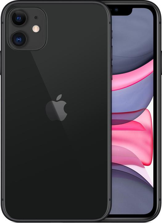 Produktbild Forza Refurbished iPhone 11 (64 GB, Black, 6.10", 12 Mpx, Dual SIM, A / Wie neu)