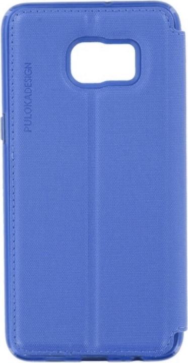 Produktbild Puloka Flip Case Samsung Galaxy S6 Edge Plus - Blue (Samsung Galaxy S6 Edge+)
