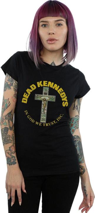 Immagine prodotto Dead Kennedys In God We Trust Maglietta Donna (XL)