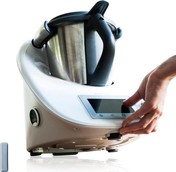 Produktbild Mixcover unsichtbarer Gleiter Slider Zubehör für Thermomix TM6 TM5 günstige Alternative zum Gleitbrett