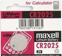 Produktbild Maxell CR2025 (5 Stk., CR2025, 170 mAh)