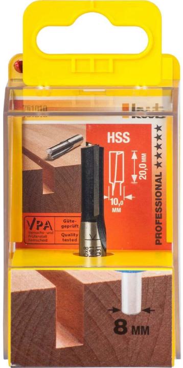 Produktbild kwb Hss Nutfräser 10Mm