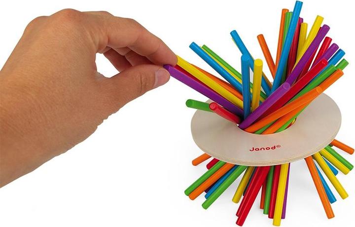 Actual product image Janod Crazy Sticks (German, Spanish, French, Dutch, Italian, English)