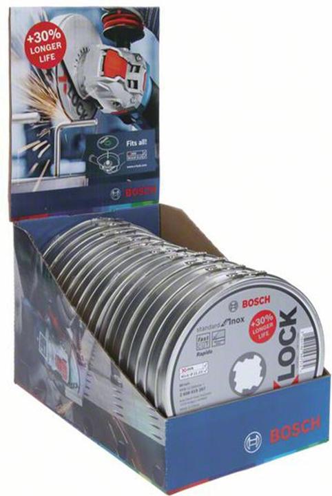 Produktbild Bosch Professional Zubehör PRO Stainless Steel and Metal X-Lock Trennscheibe, 125 x 1 x 22,23 mm