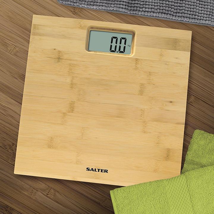 Produktbild Salter 9086 WD3R Bamboo Elektronische Personenwaage (150 kg)
