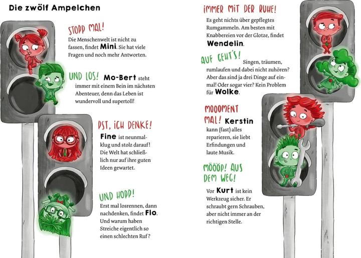 Produktbild Die Ampelchen 1. Aus den Ampeln, fertig, los! (Deutsch, Sandy Thissen, Anna Böhm, 2025)