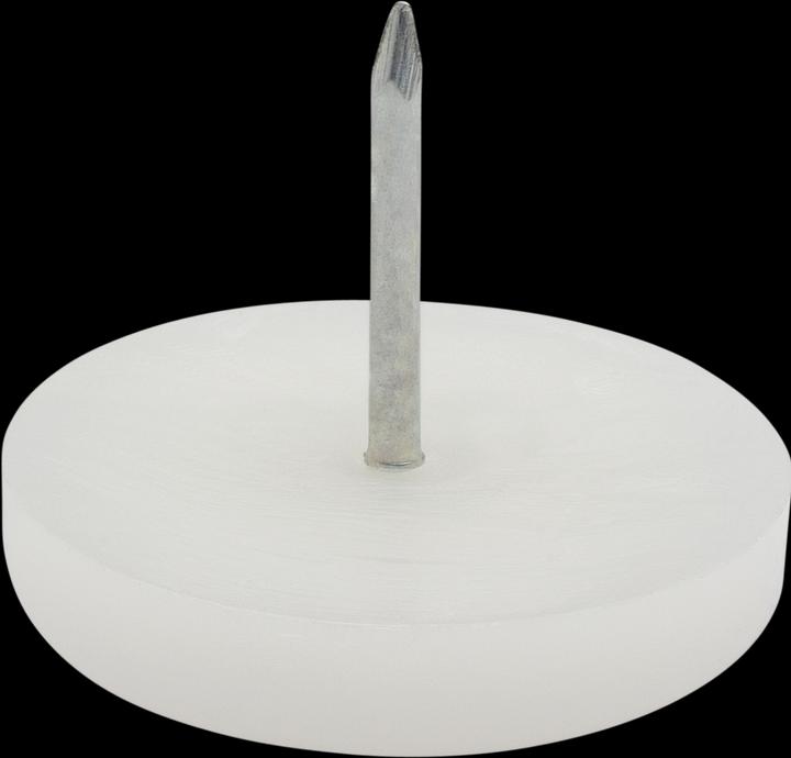 Produktbild Möbelgleiter mit Nagel Kunststoff ø 30 mm 4 Stk. (Kunststoffgleiter, 4 Stück)