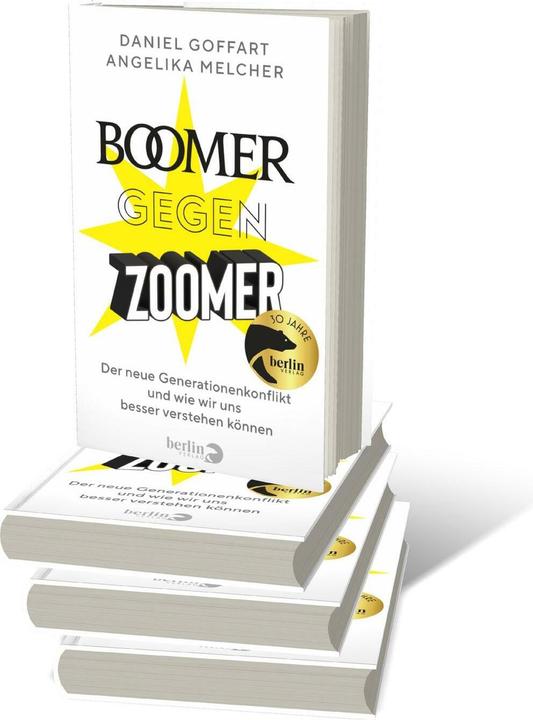 Actual product image Boomer versus Zoomer (German, Daniel Goffart, Angelika Melcher, 2024)