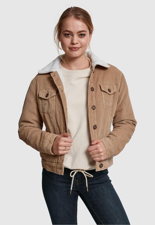 Actual product image Urban Classics Ladies Sherpa Corduroy Jacket (L)