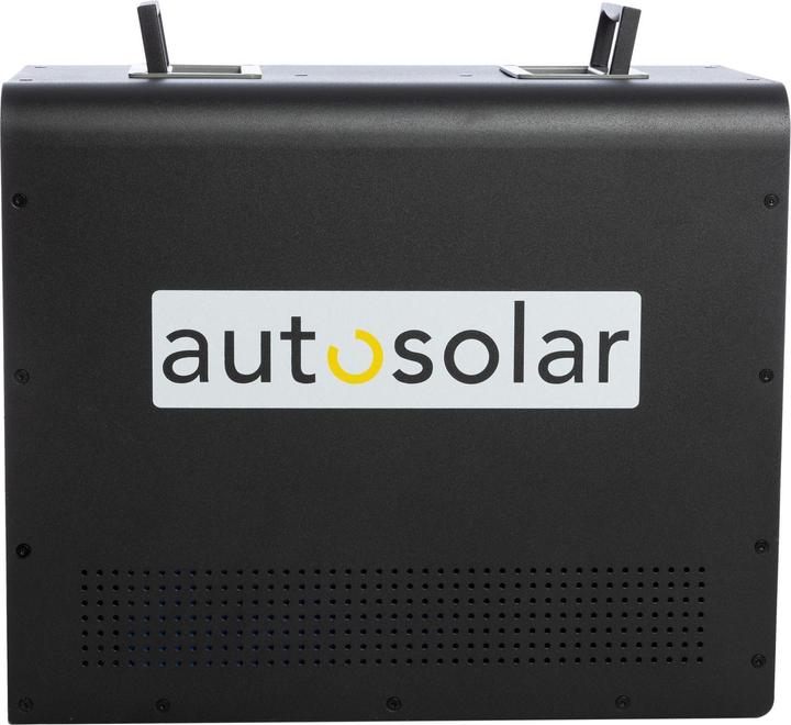 Actual product image Autosolar Powerstation 1500W "Swiss Edition" with 195W solar case (1500 Wh, 26.40 kg)