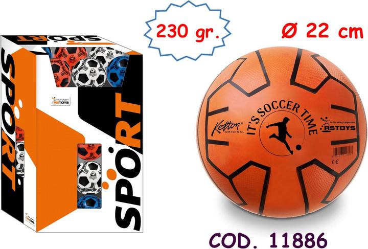 Image du produit Rs Toys PALLA CALCIO 22 CM 230 GR. PVC GONFIA Peso : 230 gr. Diam. 22 cm Materiale PVC