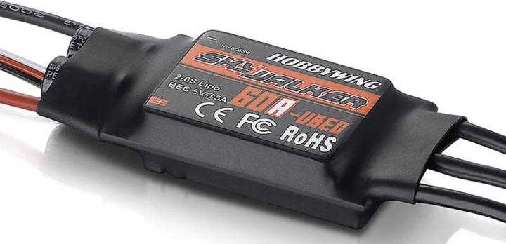 Actual product image Hobbywing Skywalker 60A