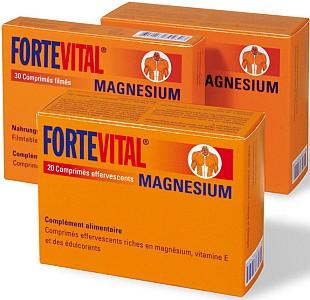 Actual product image Fortevital Magnesium with min E effervescent tablets (20 Piece, Effervescent tablet, 124 g)
