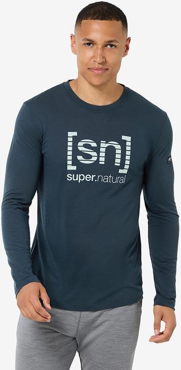 Produktbild Super Natural Grid Logo L/S (XXL)