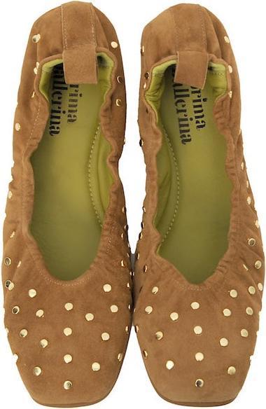 Actual product image Prima Ballerina - Ballerina Nieten Camel (41)