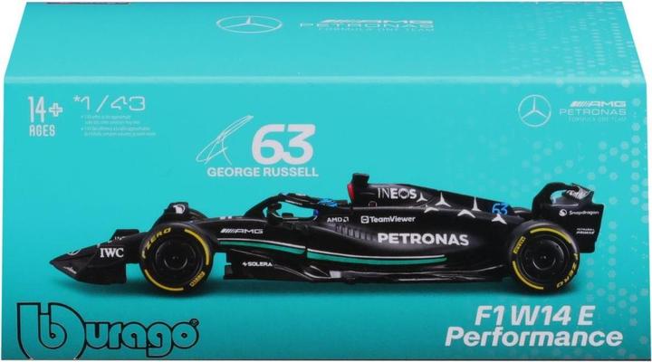 Image du produit Bburago Mercedes-AMG F1 W14 E Perf. 1/43 Russell 2023