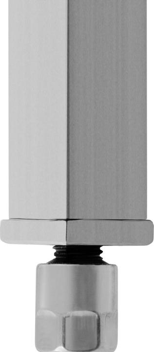 Produktbild Royal Catering Metzgerblock Hackklotz Fleischerblock 40 x 50 cm Edelstahl/Kunststoff