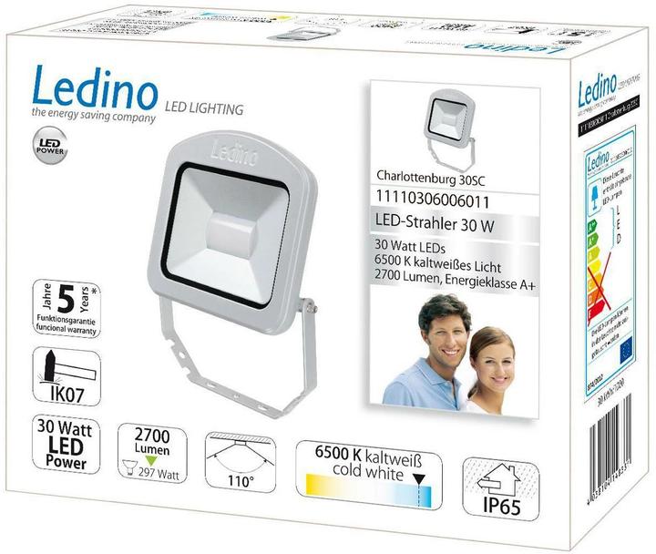 Actual product image Ledino LED spotlight Charlottenburg (2700 lm, IP65)
