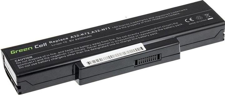 Produktbild GreenCell AS06 - Akku - ASUS - N71 K72 K72J K72F K73SV N71 N73 N73S N73SV X73S (6 Zellen, 4400 mAh)