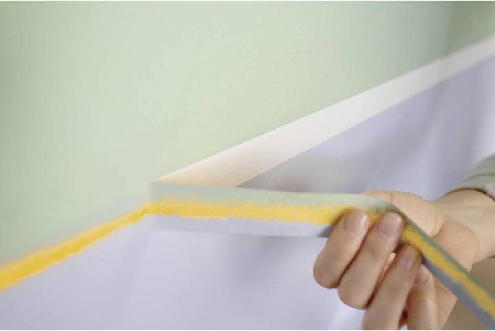 Produktbild tesa Malerkrepp Perfect+, Abdeckklebeband für präzises Abkleben im Innenbereich (50.50 mm)