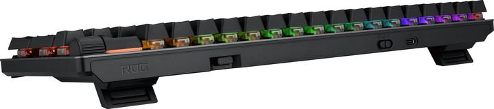 Actual product image ASUS Tastatur ROG Strix Scope II 96 RX Wireless BLK (DE, Wireless)