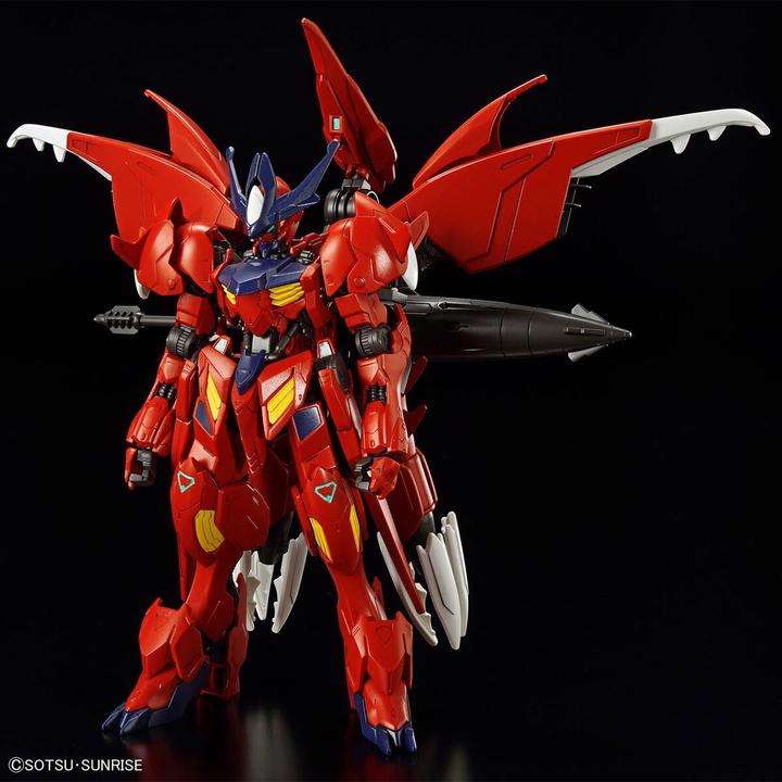 Actual product image Bandai GUNDAM - HG 1/144 Gundam Amazing Barbatos Lupus - Model Kit