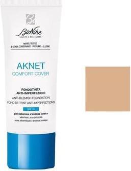 Actual product image BioNike Aknet Comfort Cover Foundation 102 30ml (Sable)