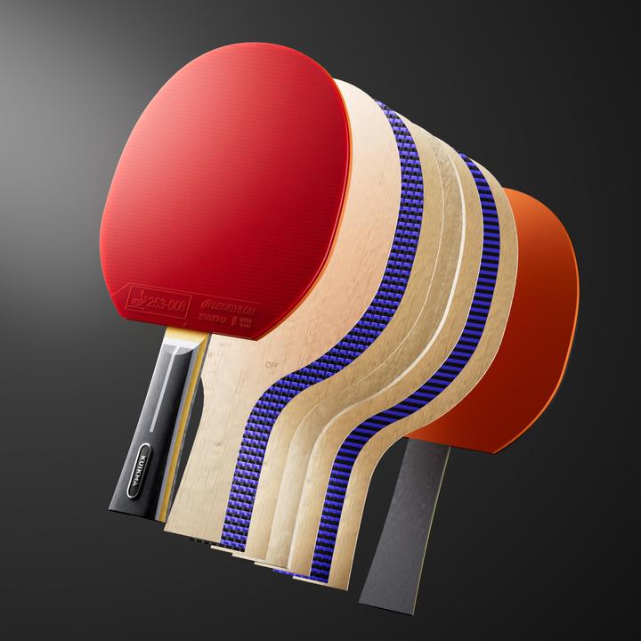 Actual product image Kuikma Tischtennisschläger TTR 960 Speed ALC 8* ITTF Verein