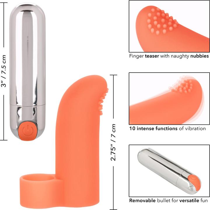 Actual product image CalExotics Intimate Play™ Rechargeable Finger Tickler