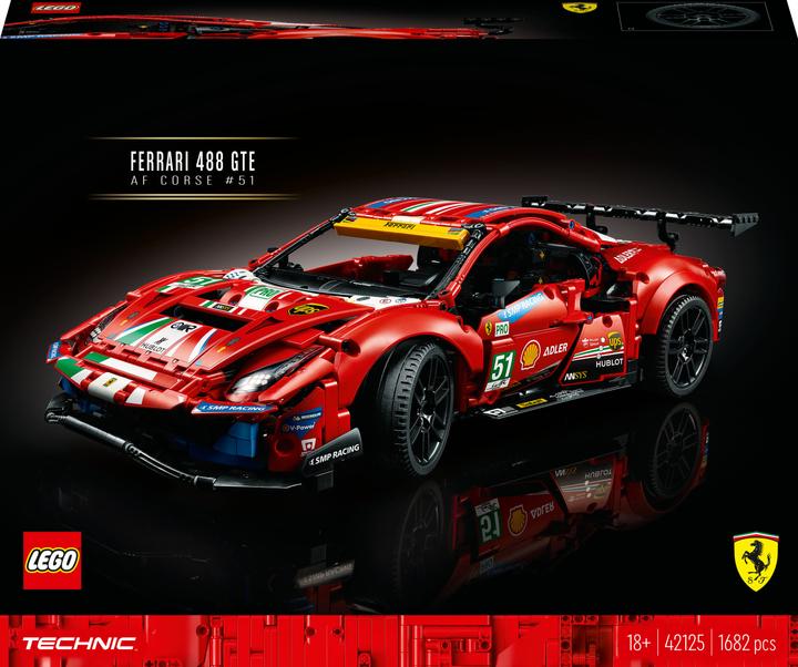 Produktbild LEGO Ferrari 488 GTE (42125, LEGO Technic)