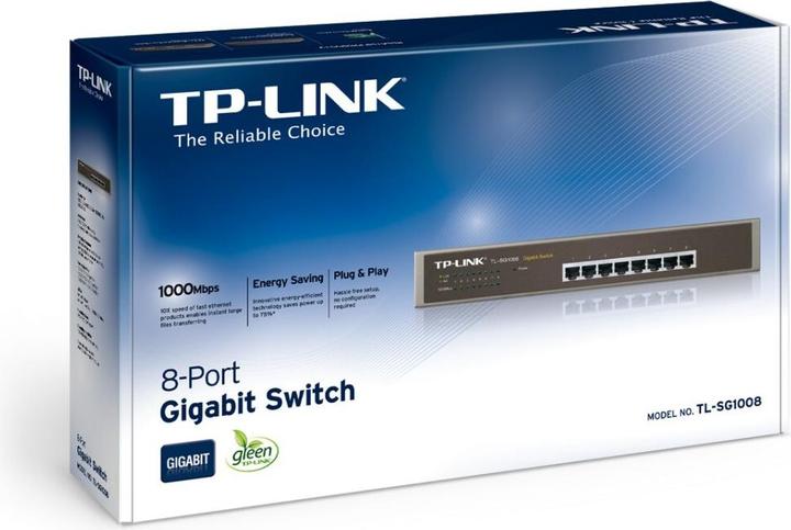 Produktbild TP-Link TL-SG1008 (8 Ports)