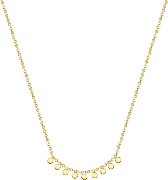 Image du produit Glanzstücke München Femmes argent sterling or jaune 38,0 cm chaîne de base + 5,0 cm d'extension - 30292 (Argent Sterling, 38 - 43 cm)