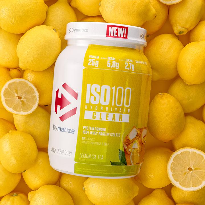 Produktbild Dymatize ISO100 Clear Whey (Lemon Ice Tea, 1 Stk., 900 g)