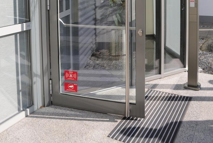 Produktbild Abus CCTV-Sticker Englisch, CCTV Surveillance This Building Is Electronically Monitored, CCTV, 105 m