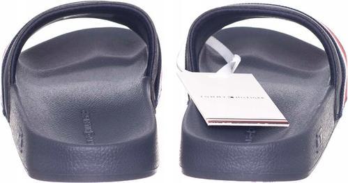 Tommy Hilfiger Corporate Web Detail Slide Flip-Flops für Damen (36)