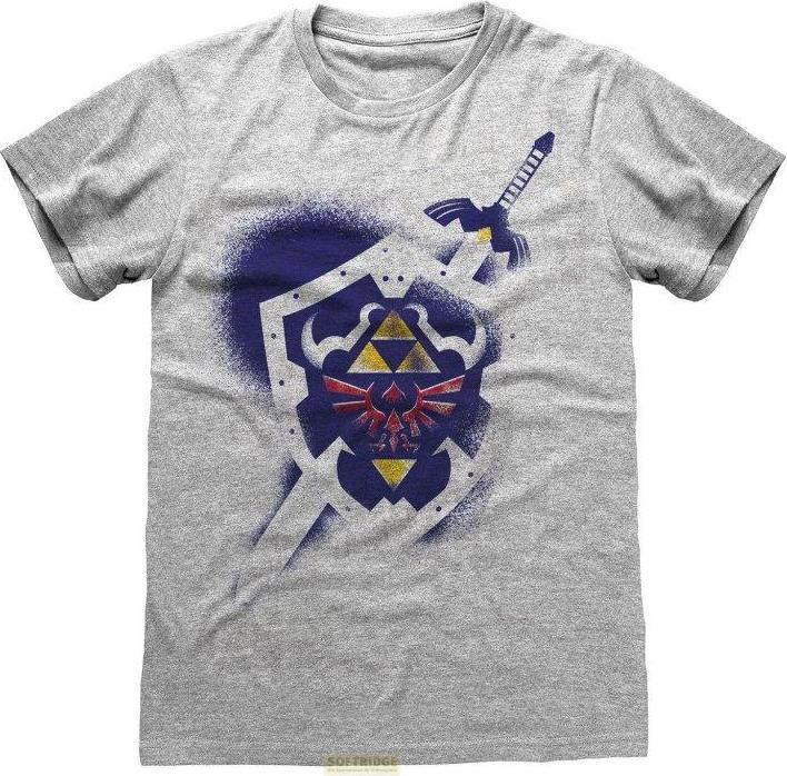 NoName LEGEND OF ZELDA - Bouclier - T-Shirt Unisex (S) (S)