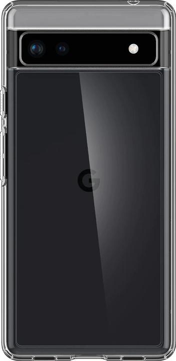 Actual product image Spigen Transparent Case Ultra Hybrid for Google Pixel 6A. (Google Pixel 6a)