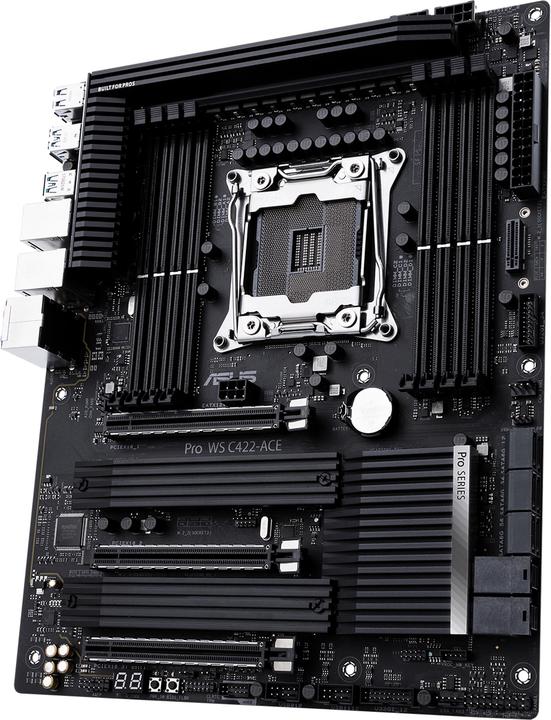 Actual product image ASUS Mainboard PRO WS C422-ACE (LGA 2066, Intel C422, ATX)