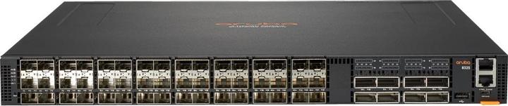 Actual product image HPE E Aruba 8325 Switch Bundle, 48 port SFP/+/28, 8 port QSFP+/28, 6 fans, 2 PSU (48 Ports)