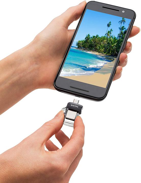 Actual product image SanDisk Ultra Dual Drive M3.0 (128 GB, USB-A)