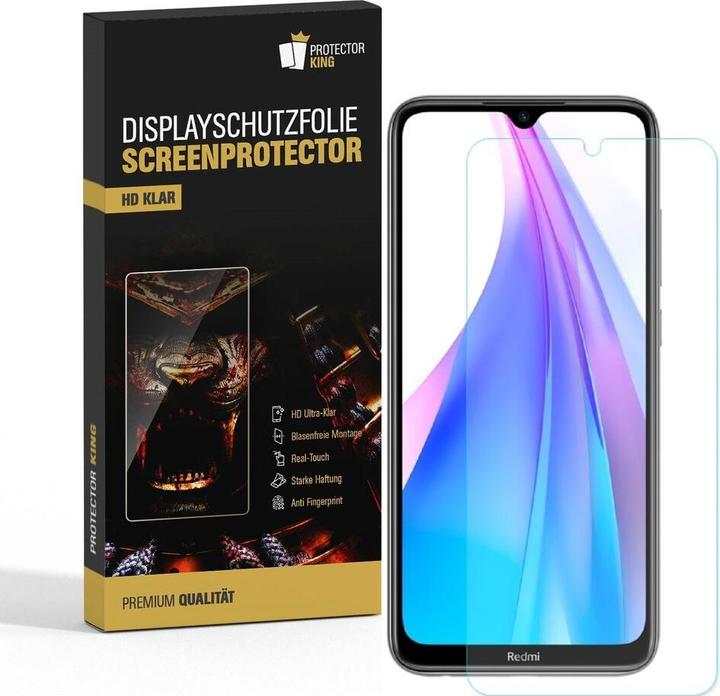 Produktbild Protectorking 2x Premium Displayschutzfolie 3D KLAR (2 Stück, Xiaomi Redmi Note 8)