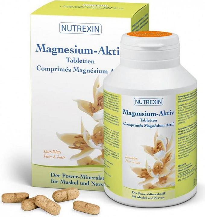 Actual product image Nutrexin MagnesiumActive Tablets 2 (240 Piece, Pills, 276 g)