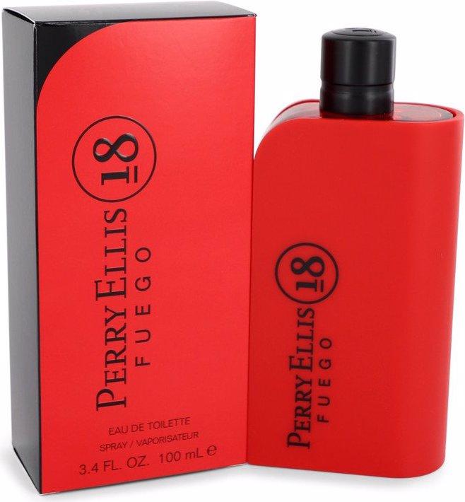 Actual product image Perry Ellis 18 Fuego by Eau de Toilette Spray 100 ml (Eau de toilette, 100 ml)