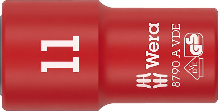 Produktbild Wera 8790 A VDE Zyklop Steckschlüsseleinsatz 1/4, 12mm (12 mm)