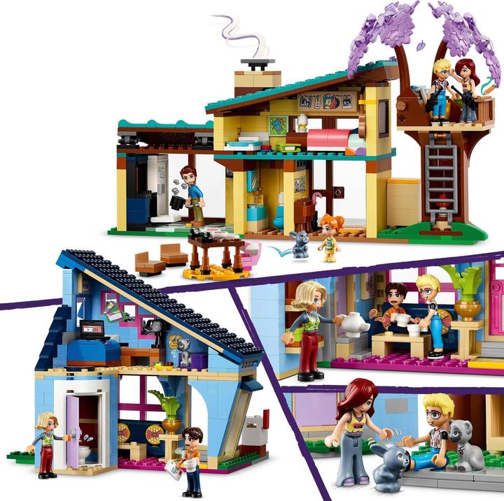 Produktbild LEGO Ollys und Paisleys Familien Haus (42620, LEGO Friends)