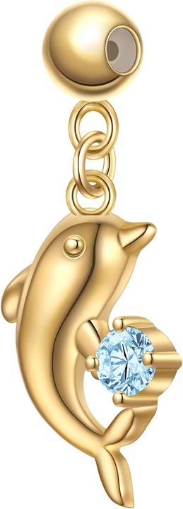 Immagine prodotto Glanzstücke München Ciondolo da donna con delfino - 36882 (Argento)